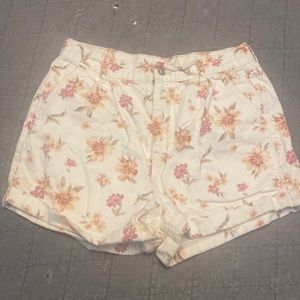 floral American Eagle Shorts
